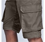 Mens Cargo Zip Off Pants Khaki